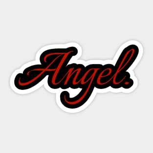 Angel Sticker